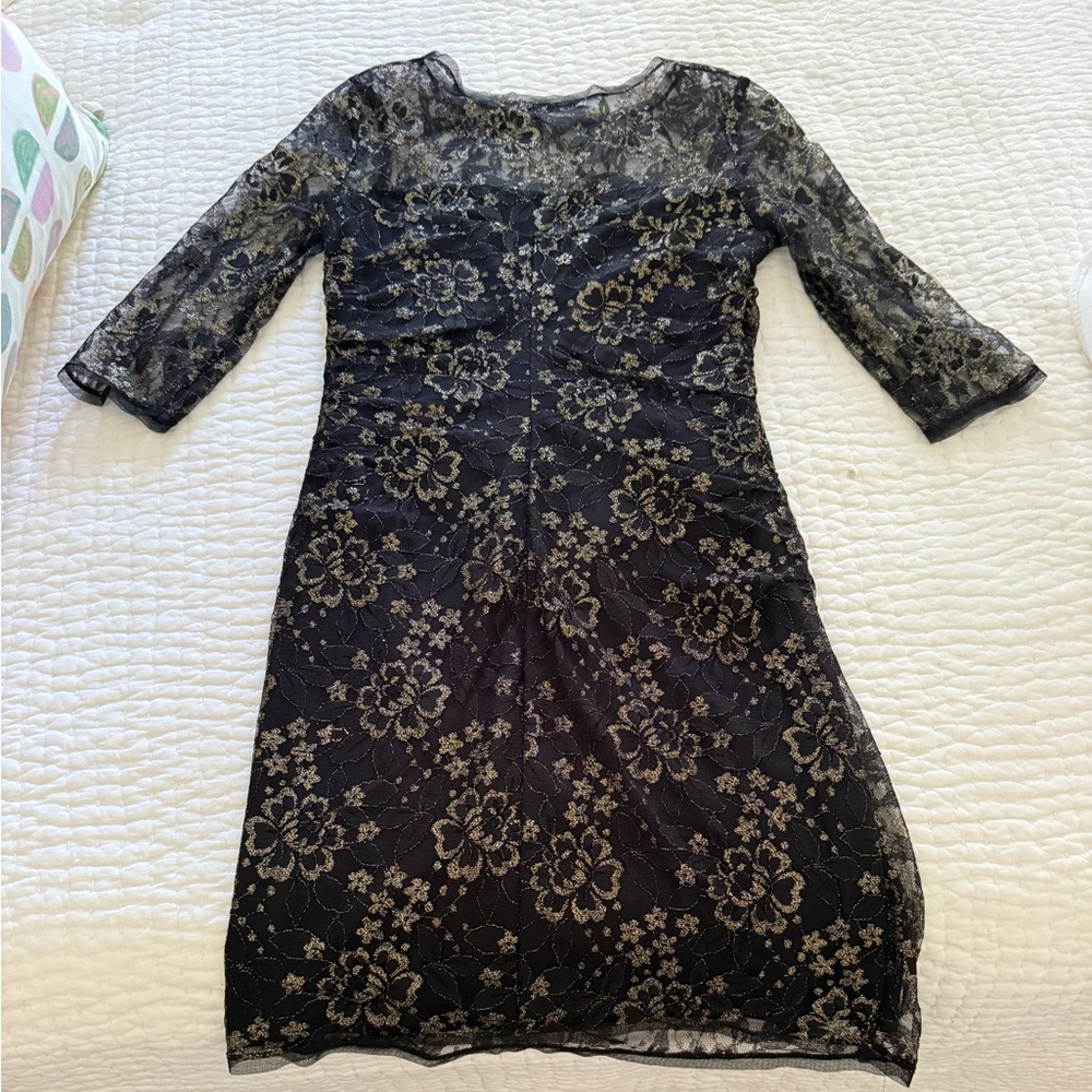 Max & Cleo Black Lace Detail